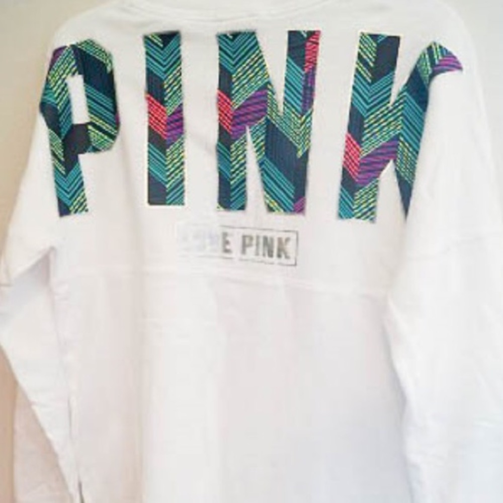 Pink crew neck